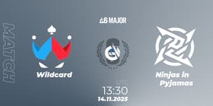 Wildcard VS Ninjas in Pyjamas