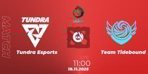 Tundra Esports VS Team Tidebound
