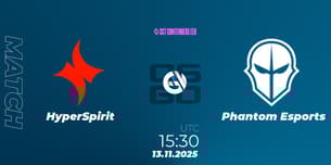 HyperSpirit VS Phantom Esports