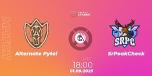 Alternate Pytel VS SrPeakCheck Alternate Pytel VS SrPeakCheck