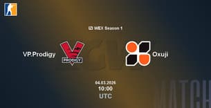 VP.Prodigy VS Oxuji VP.Prodigy VS Oxuji