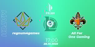 regnum4games VS All For One Gaming