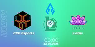 CCG Esports VS Lotus