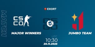 MAJOR WINNERS VS JUMBO TEAM