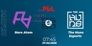 Rare Atom VS The Huns Esports Rare Atom VS The Huns Esports