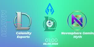 Calamity Esports VS Novasphere Gaming Myth Calamity Esports VS Novasphere Gaming Myth