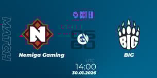 Nemiga Gaming VS BIG Nemiga Gaming VS BIG