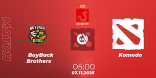 BuyBack Brothers VS Komodo BuyBack Brothers VS Komodo