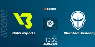 BakS eSports VS Phantom Academy
