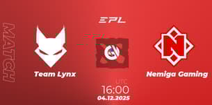 Team Lynx VS Nemiga Gaming