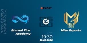 Eternal Fire Academy VS Misa Esports