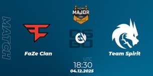 FaZe Clan VS Team Spirit