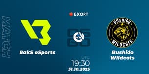 BakS eSports VS Bushido Wildcats