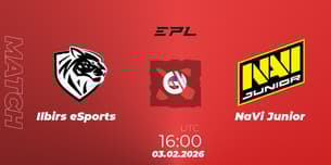 Ilbirs eSports VS NaVi Junior Ilbirs eSports VS NaVi Junior