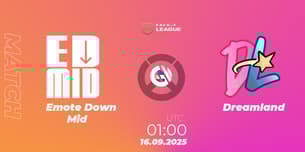Emote Down Mid VS Daystar