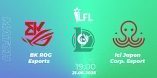 BK ROG Esports VS Ici Japon Corp. Esport