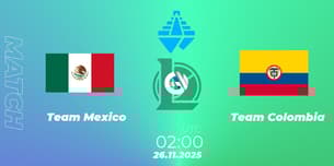 Team Mexico VS Team Colombia