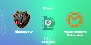 Hippocrew VS mCon esports Rotterdam