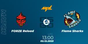 FORZE Reload VS Flame Sharks