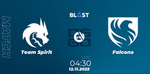Team Spirit VS Falcons