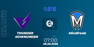 THUNDER dOWNUNDER VS Mindfreak