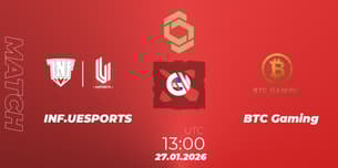 INF.UESPORTS VS BTC Gaming INF.UESPORTS VS BTC Gaming