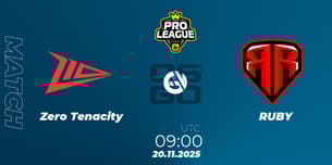 Zero Tenacity VS RUBY