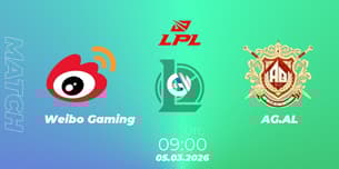 Weibo Gaming VS AG.AL Weibo Gaming VS AG.AL