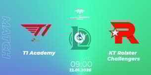 T1 Academy VS KT Rolster Challengers