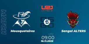 Mousquetaires VS Sangal ALTERS