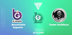BoostGate Esports VS Team Insidious