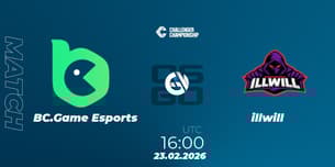 BC.Game Esports VS illwill