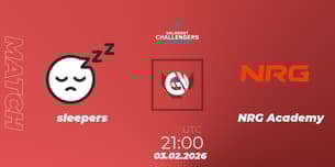 sleepers VS NRG Academy