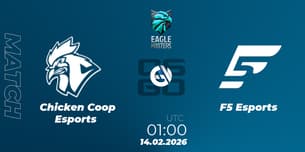 Chicken Coop Esports VS F5 Esports