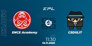 ENCE Academy VS CSDIILIT
