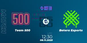 Team 500 VS Betera Esports Team 500 VS Betera Esports