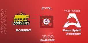 DOGSENT VS Team Spirit Academy