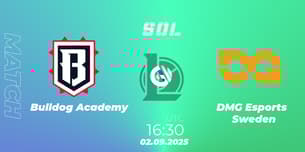 Bulldog Academy VS DMG Esports Sweden Bulldog Academy VS DMG Esports Sweden