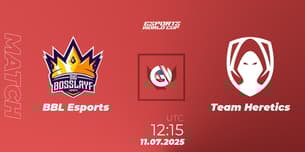 BBL Esports VS Team Heretics