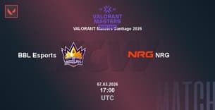 BBL Esports VS NRG