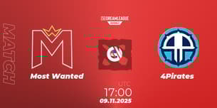 Most Wanted VS 4Pirates