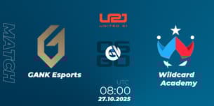 GANK Esports VS Wildcard Academy GANK Esports VS Wildcard Academy