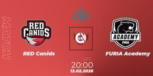 RED Canids VS FURIA Academy