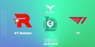KT Rolster VS T1 KT Rolster VS T1