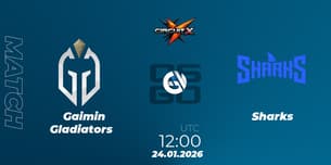 Gaimin Gladiators VS Sharks Gaimin Gladiators VS Sharks