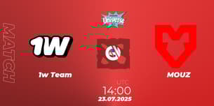 1w Team VS MOUZ
