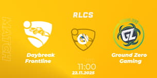 Daybreak Frontline VS Ground Zero Gaming