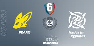 FEARX VS Ninjas in Pyjamas