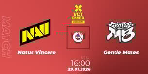 Natus Vincere VS Gentle Mates