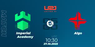 Imperial Academy VS Algo Imperial Academy VS Algo